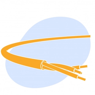 Кабель универсальный безгалогенный 10x6 мм2 КУСИЛнг(A)-HF