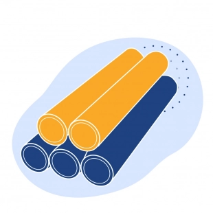 Труба нержавеющая хромированная 89х7.5 мм 08Х20Н14С2 ГОСТ 9941-81
