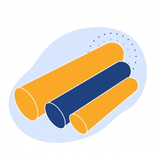 Труба оцинкованная электросварная прямошовная 508х22 мм Ст2пс ГОСТ 10704-91