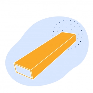 Труба стальная профильная прямоугольная 90х40х7 мм Ст3пс ГОСТ 32931-2015