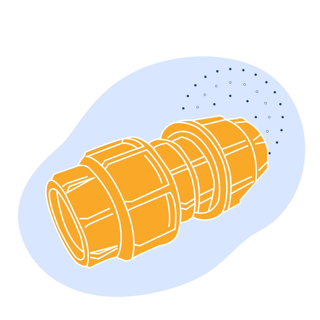 Муфта ПЭ Ду 110 мм