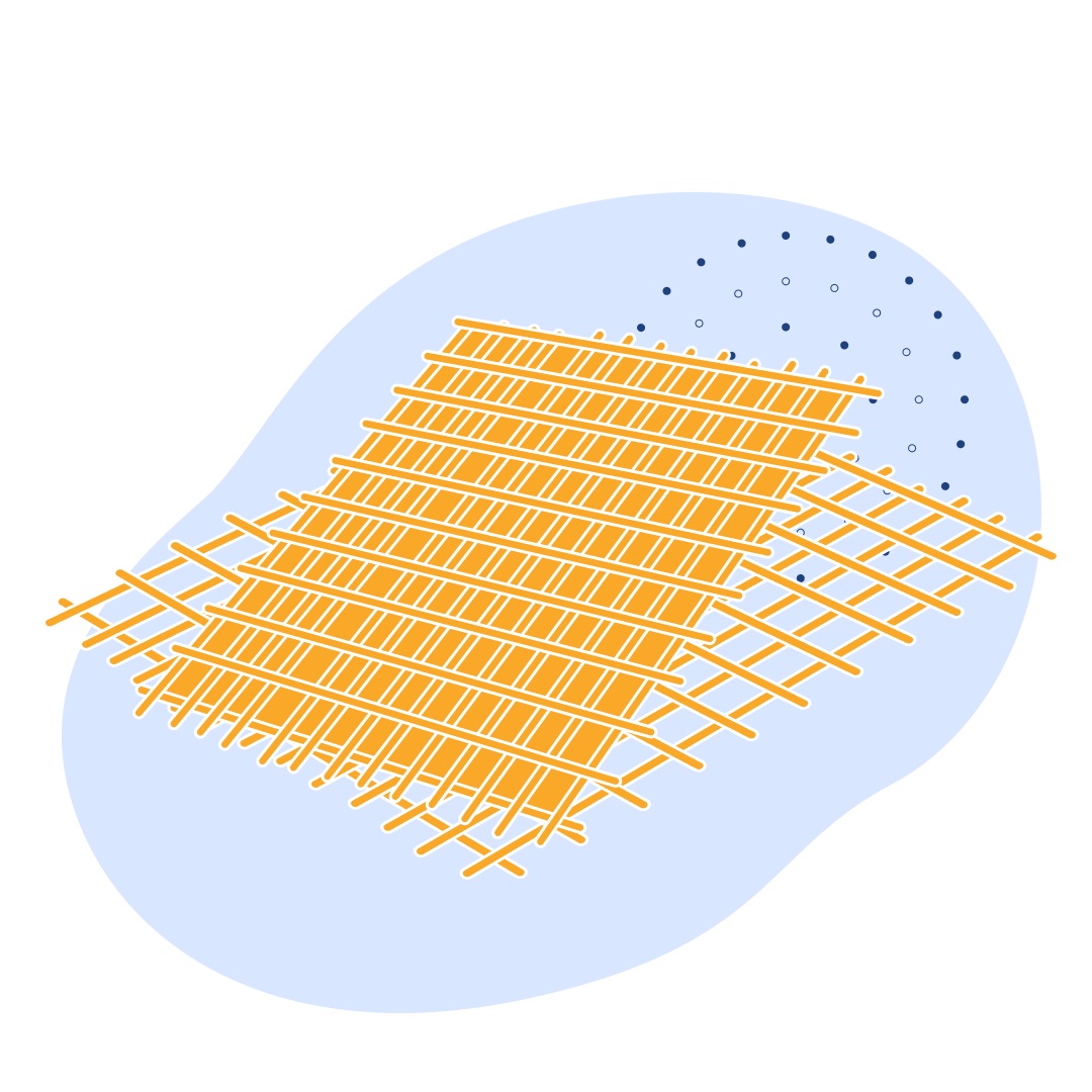 Стальная дорожная сетка оцинкованная в рулонах 20x20x0.8 мм 1000x50000 мм ГОСТ 23279-2012