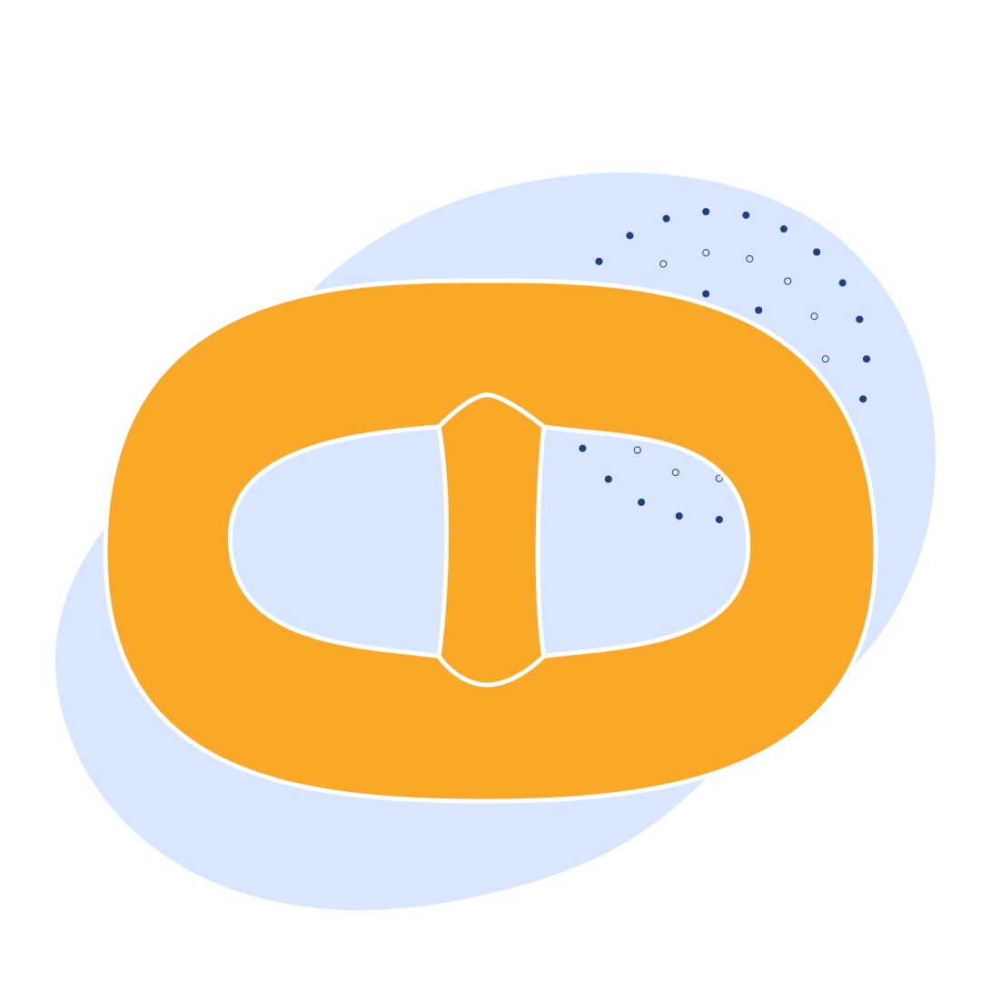 Якорное звено увеличенное с распоркой ГОСТ 228-79 38x228x152x127 мм