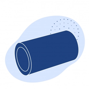 Полиэтиленовая газовая труба 280х15.9 мм SDR 17.6 ПЭ 80 черная