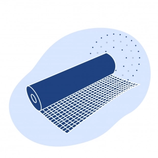 Стальная штукатурная сетка 0.9х0.22 мм Ст20 ГОСТ 3826-82