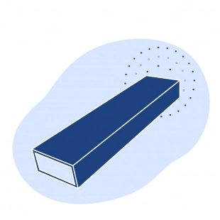 Труба стальная профильная прямоугольная 90х40х7 мм Ст3пс ГОСТ 32931-2015