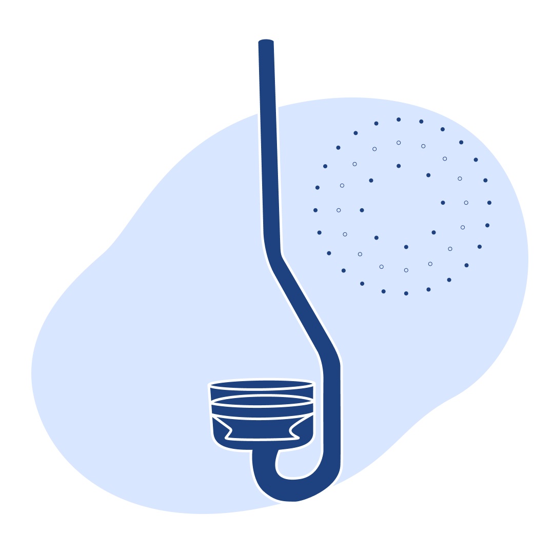 Газопромыватель ГФИ-40 пор-100 мкм 40х200 мм