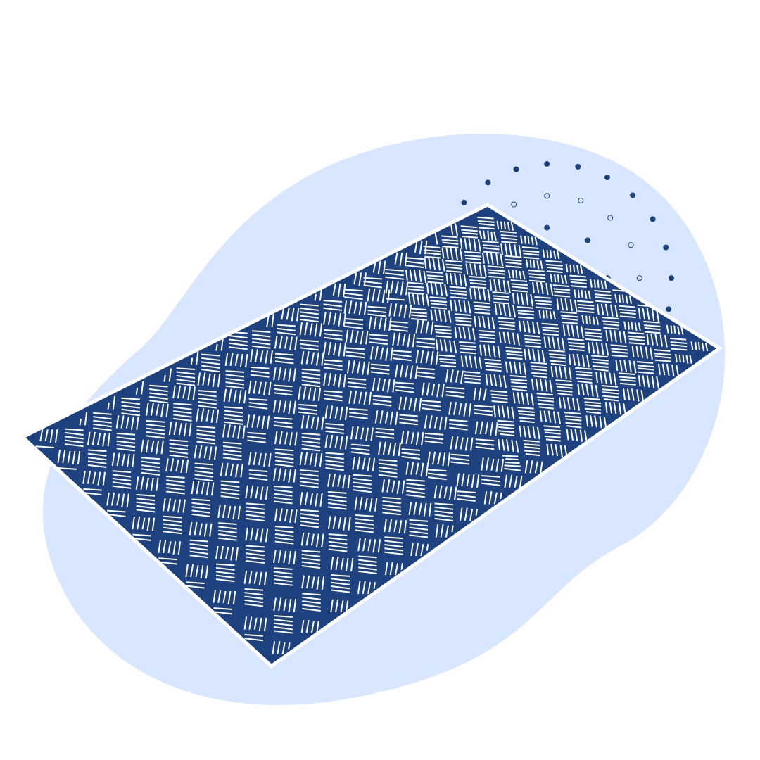 Лист нержавеющий рифленый чечевица 5х1250х2500 мм AISI 304