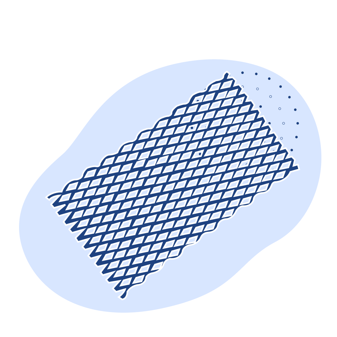 Титановая сетка 16х2.5/2000х7000 мм ВТ5-1 ГОСТ 19807-91